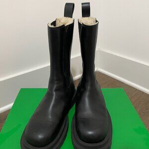 Bottega Veneta Lug Chelsea boots Black